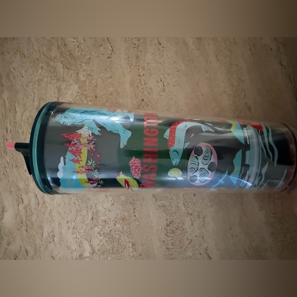 NWT Starbucks Washington Travel Tumbler